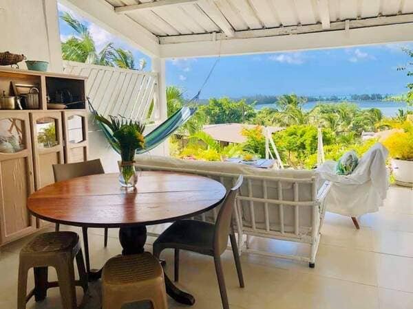 Guest house with lagoon view